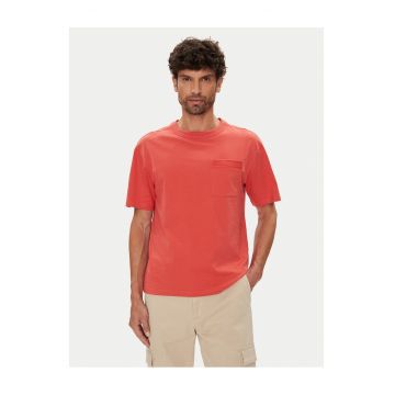 Tricou barbatesc  rosu - bumbac