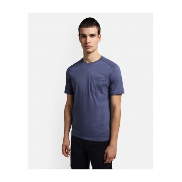 Tricou cu buzunar aplicat slim fit Fenix -