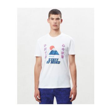 Tricou cu imprimeu grafic Sabik -