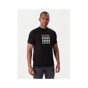 Tricou  negru - bumbac
