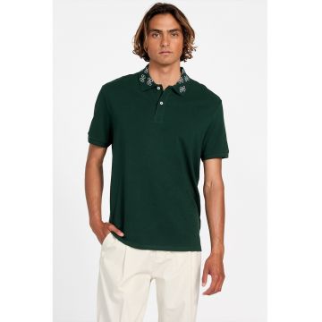 Tricou polo cu guler cu logo