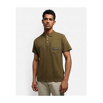 Tricou polo cu maneca scurta si logo Gaby -