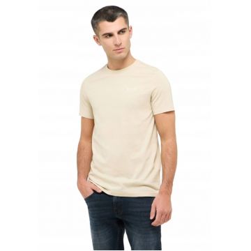 Tricou Regular Fit Maneca Scurta - Bej