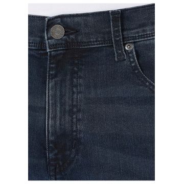 Blugi Barbati -  Texas Slim - Slim Fit - Talie Medie - 5 Buzunare - Fermoar - Lungi - Bumbac - W38-L34 US - Albastru