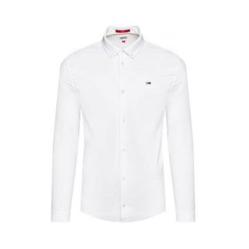 Camasa barbati -  alb - slim fit - bumbac