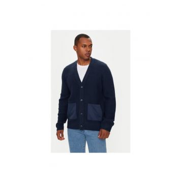 Cardigan barbati -  304281624 - Acril/Lana - Albastru