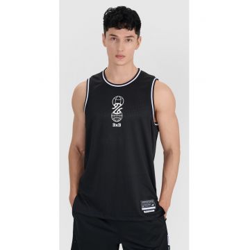 Maiou Baschet Barbati  Negru Intens Poliester Tehnologie 4FDry