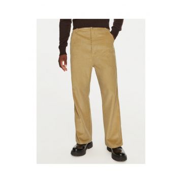 Pantaloni barbati -  bej - stofa