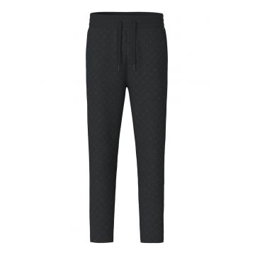 Pantaloni de trening Barbati -  Poliester - Negru -