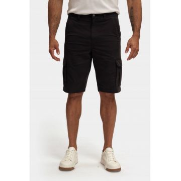 Pantaloni Scurti Barbati -  Style Houston - Regular Fit - Lungime Scurta - 6 Buznuare - Talie Medie - Cu Fermoar - Bumbac - 34 USA - Negru