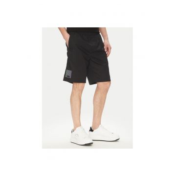 Pantaloni scurti sport barbati  265709 552600 - Bumbac - Negru - Negru