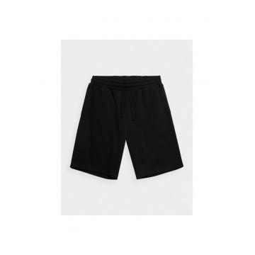 Pantaloni scurti sport barbati -  302738151 - Bumbac - Negru