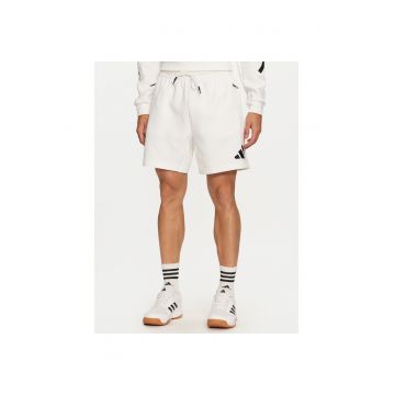 Pantaloni sport barbati  alb - model scurti