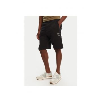 Pantaloni sport barbati  negru - material respirabil