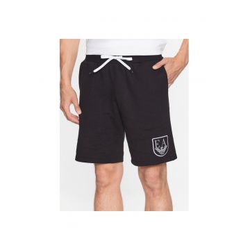 Pantaloni sport barbati  scurti - negru -