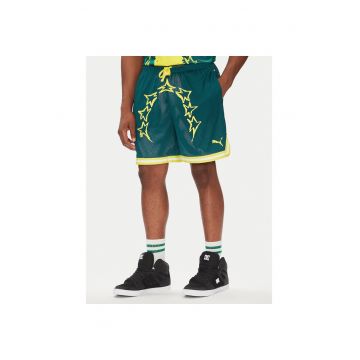 Pantaloni sport barbati  scurti - verde