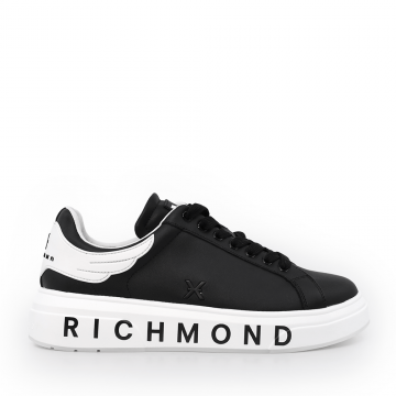 Pantofi bărbați JOHN RICHMOND negri din piele și sintetic 2261BP31016N