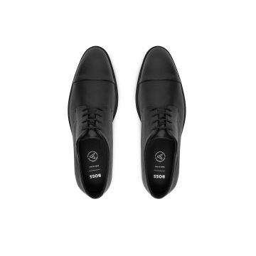 Pantofi barbati -  P-Winslow - semi-slim fit - piele naturala - negru