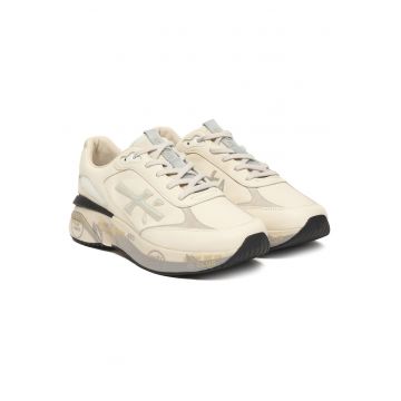 Pantofi sport barbati  Off White - piele naturala - pentru alergare