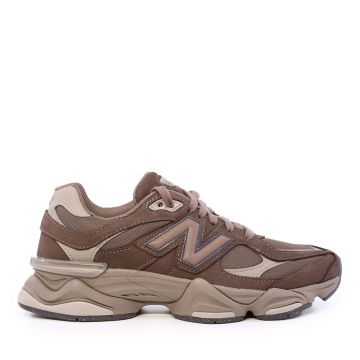 Sneakers bărbați New Balance 9060 maro din piele și material textil  2871BPS9060493VM