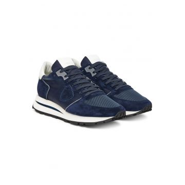 Tenisi barbati  Mondial - piele naturala - Bleumarin