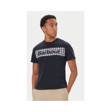 Tricou barbat -  bleumarin - 100% bumbac -