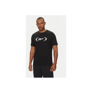 Tricou barbati  100214159 - Bumbac - Negru - Negru