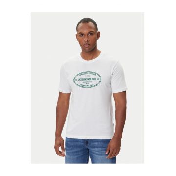 Tricou barbati  alb - din bumbac