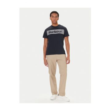 Tricou barbati  bleumarin - bumbac