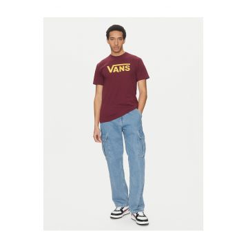 Tricou barbati  bordo - bumbac -