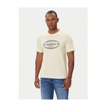 Tricou barbati  ecru - bumbac -