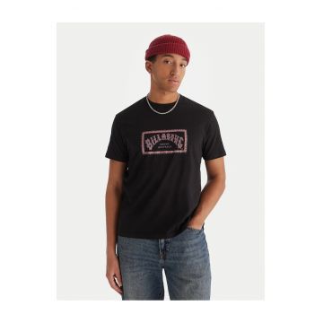 Tricou barbati  negru - bumbac