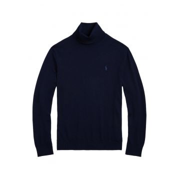 Tricou polo barbati  bleumarin - bumbac