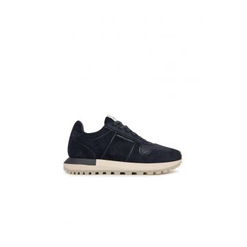 Adidasi sport barbati -  bleumarin - piele naturala