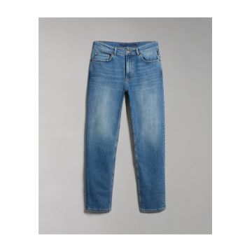 Blugi cu croiala dreapa Solveig -