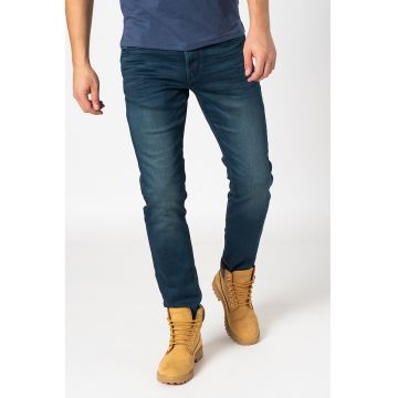 Blugi cu talie medie Josh - Albastru inchis