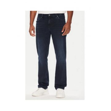 Blugi din bumbac cu croiala conica