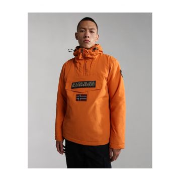 Jacheta cu gluga si logo Rainforest -