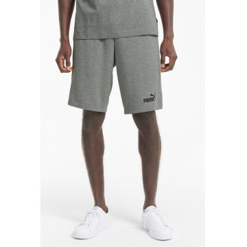 Pantaloni scurti cu detaliu logo Essentials - Gri melange