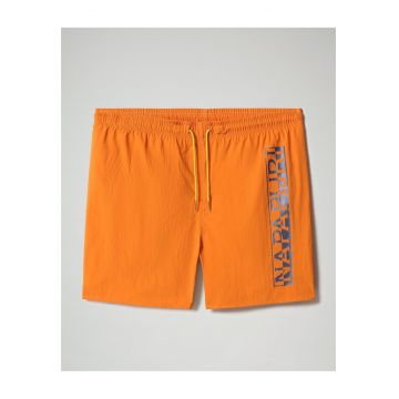 Pantaloni scurti de baie cu imprimeu logo Victor