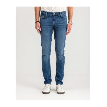 spodnie jeansowe  OREGON SLIMvsad - Albastru inchis