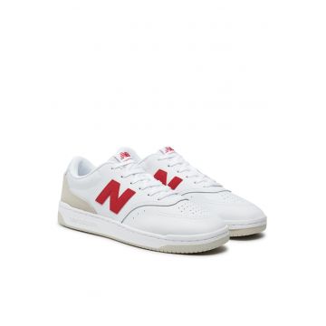 Tenisi barbati -  BB80RTB - piele naturala - alb