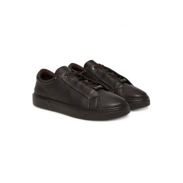 Tenisi barbati  model 203 Gary - piele naturala - culoare negru