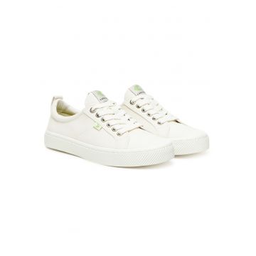 Tenisi unisex  Off White - textil - alb