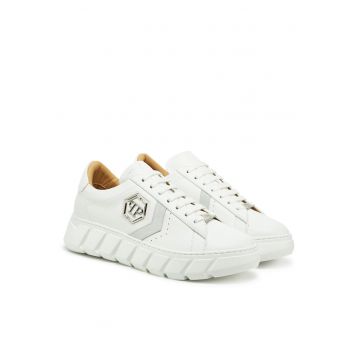 Tenisi unisex  piele naturala - alb