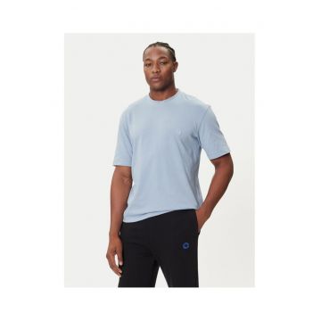 Tricou barbat  albastru deschis - bumbac -