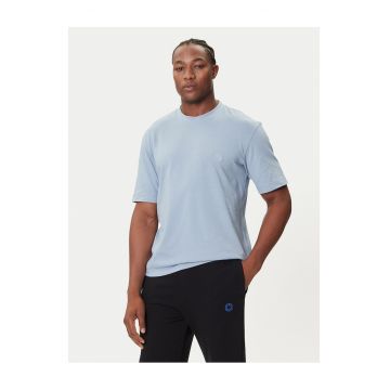 Tricou barbat  albastru deschis - bumbac -