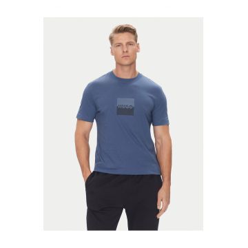 Tricou barbat  bleumarin - bumbac -