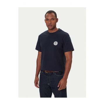 Tricou barbat -  bleumarin - bumbac