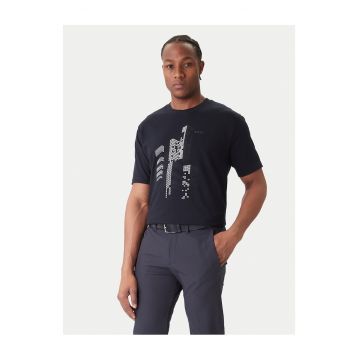 Tricou barbat -  bleumarin - bumbac